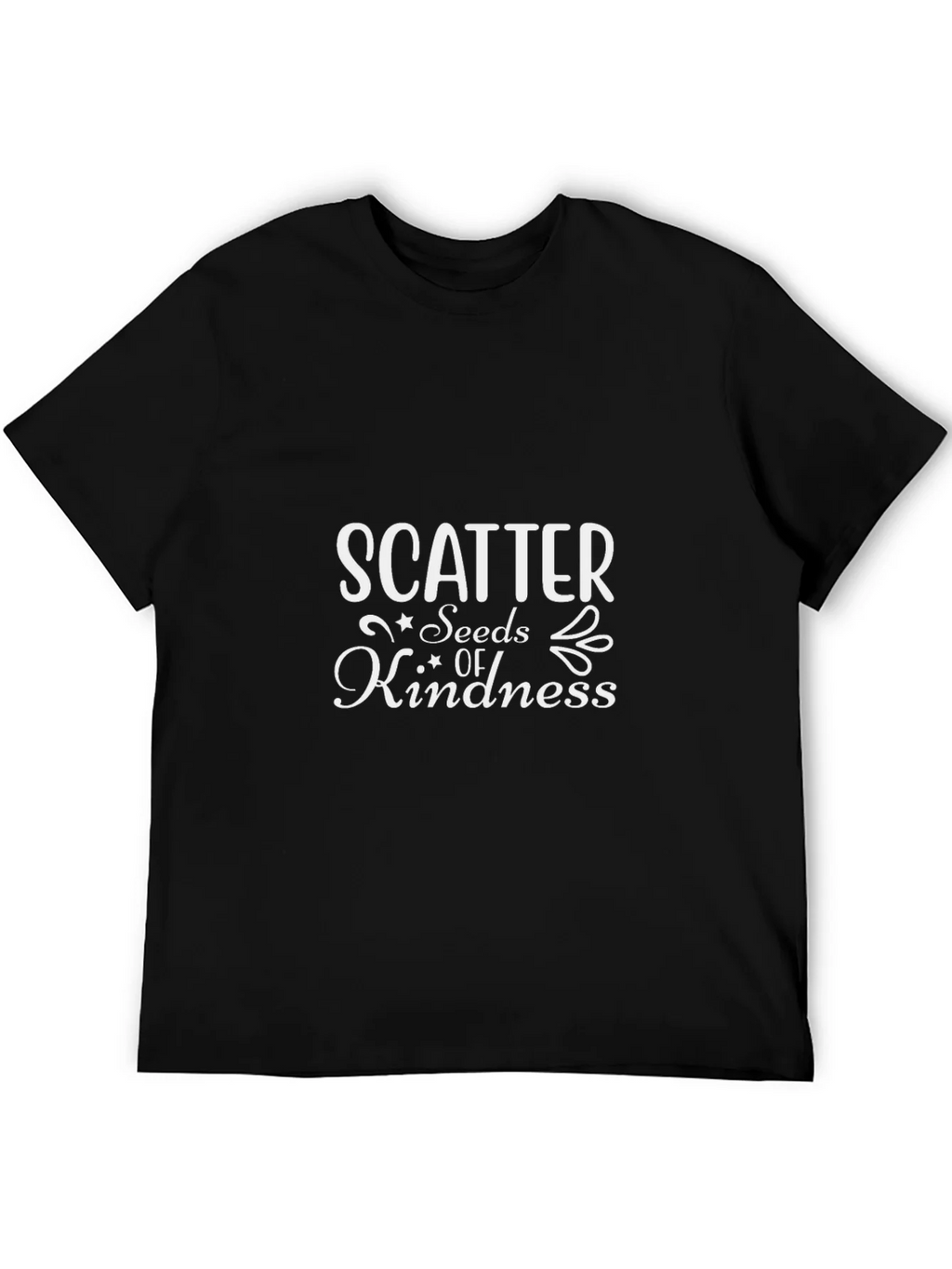 Scatter Seeds of Kindness Black T-Shirt product image 8
