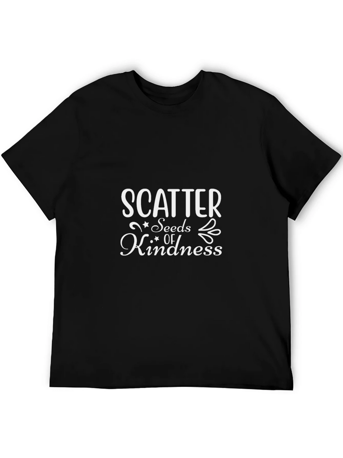 Scatter Seeds of Kindness Black T-Shirt product image 8