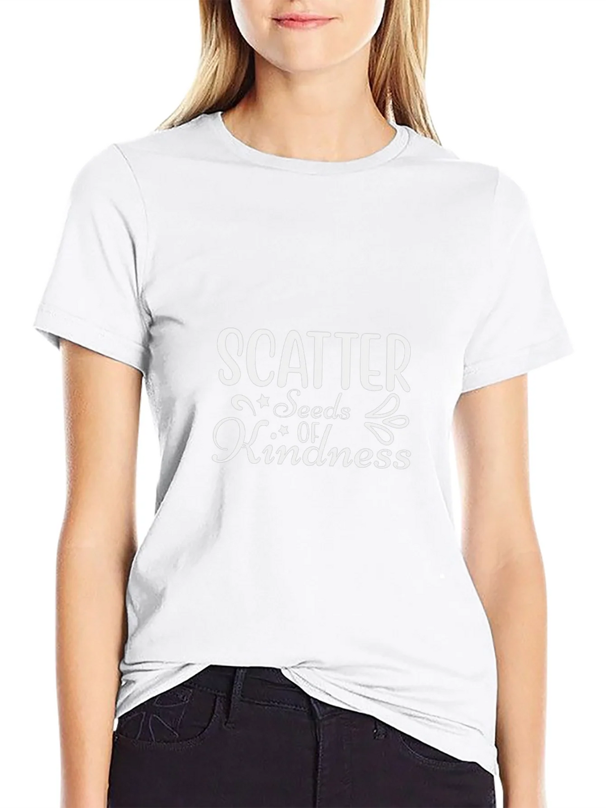 Scatter Seeds of Kindness Black T-Shirt product image 11