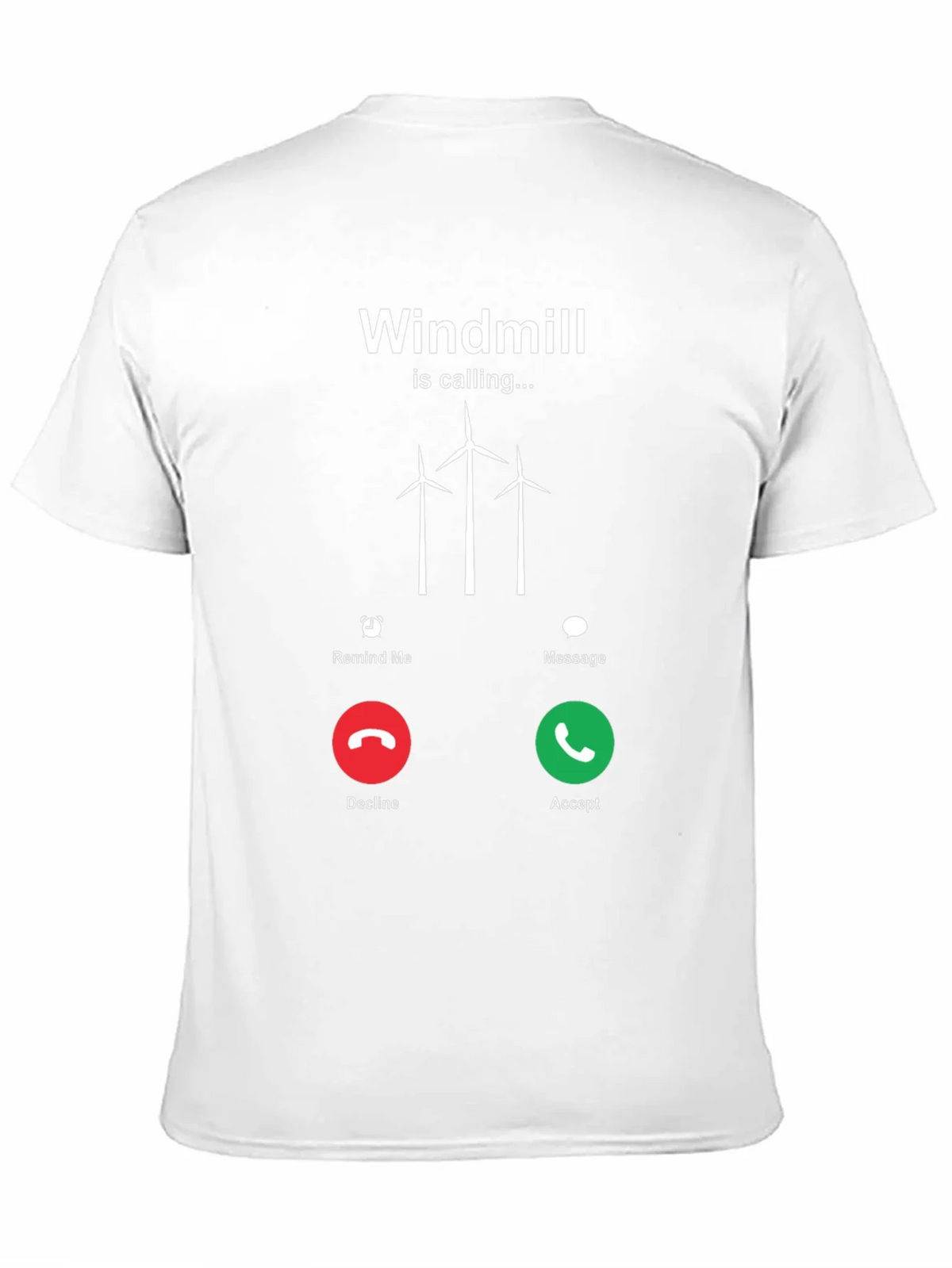Windmill Calling T-Shirt - Accept the Call! product image 2