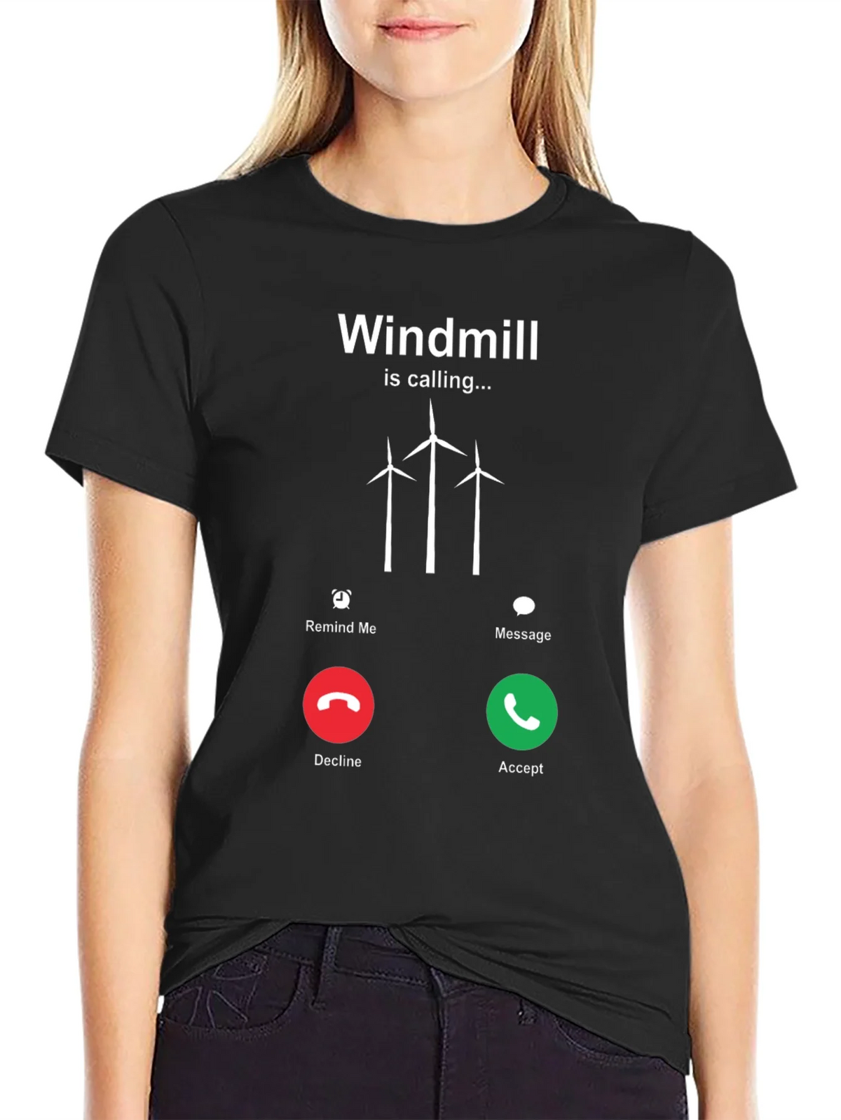 Windmill Calling T-Shirt - Accept the Call! product image 5
