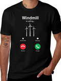 Windmill Calling T-Shirt - Accept the Call! product image 1