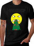Trump Puke Face Graphic T-Shirt - Adult Humor Novelty Tee product image 1