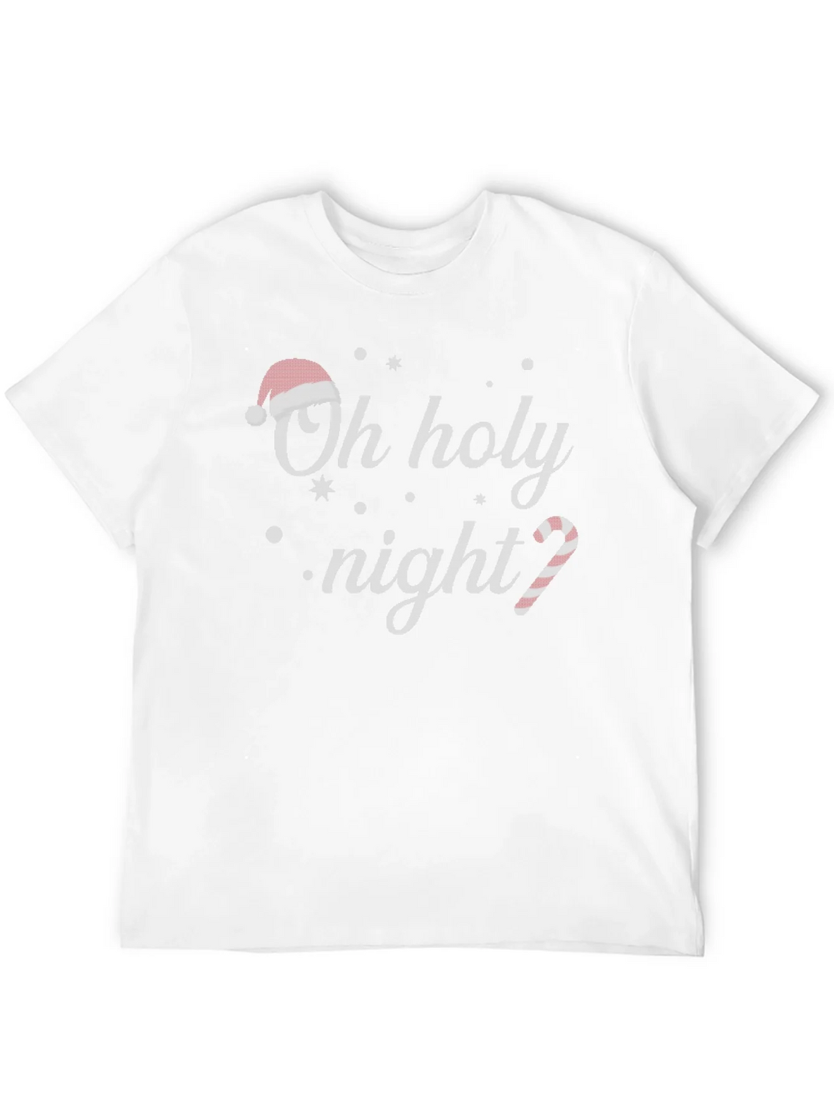 Oh Holy Night Christmas T-Shirt Holiday Tee