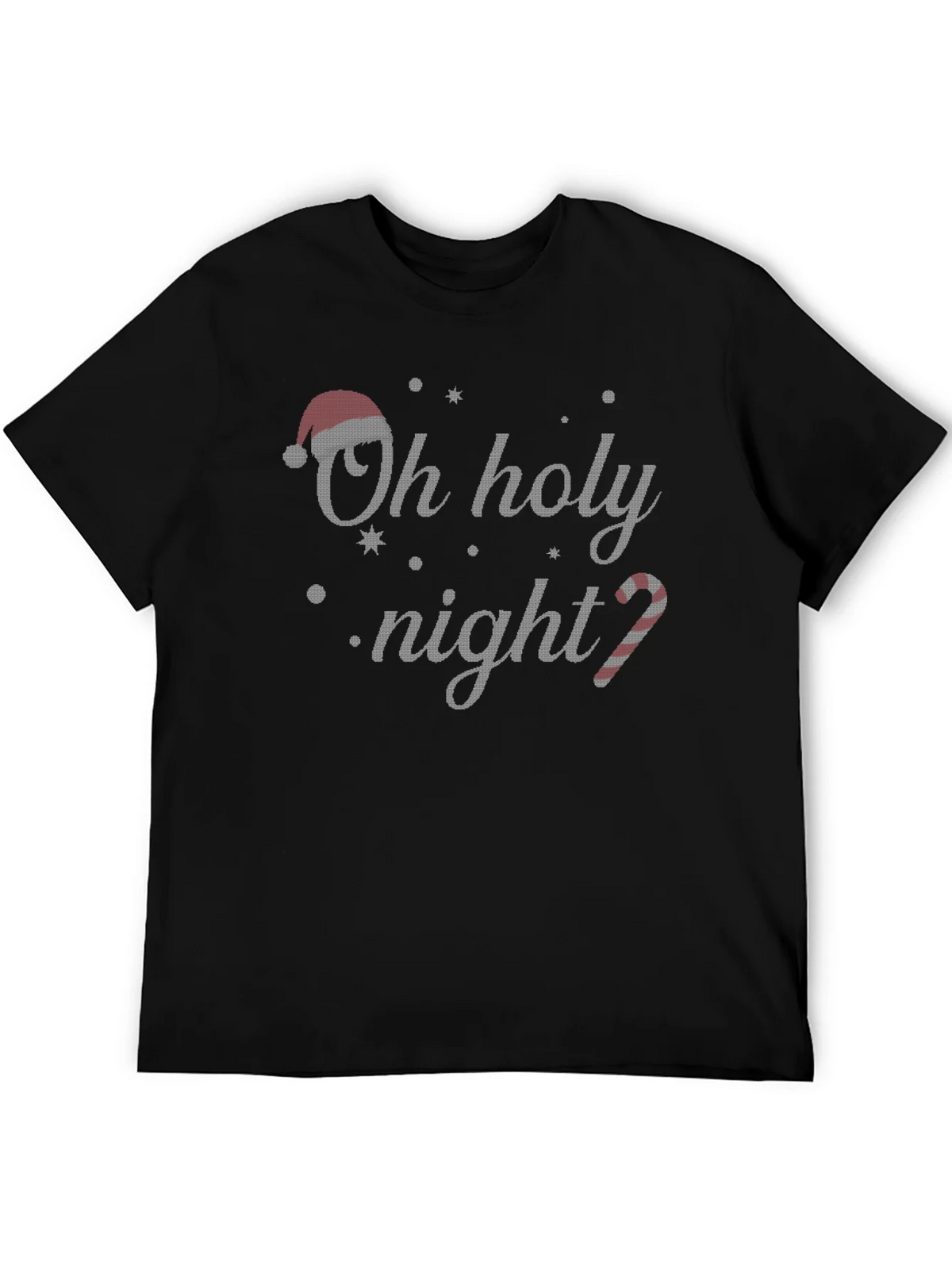 Oh Holy Night Christmas T-Shirt Holiday Tee