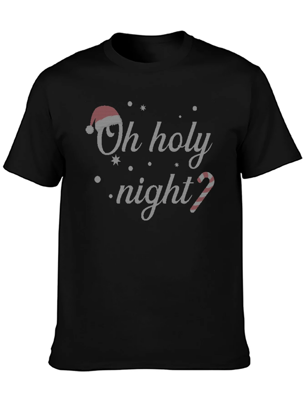 Oh Holy Night Christmas T-Shirt Holiday Tee