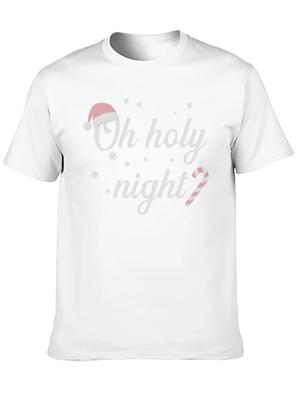 Oh Holy Night Christmas T-Shirt Holiday Tee