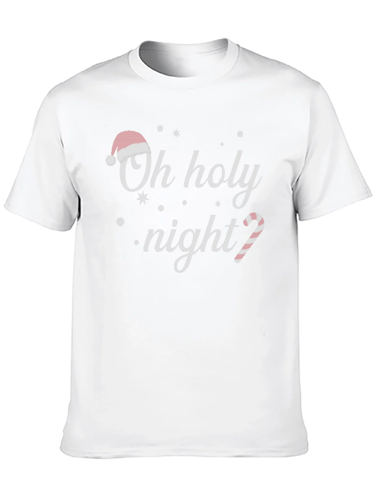 Oh Holy Night Christmas T-Shirt Holiday Tee