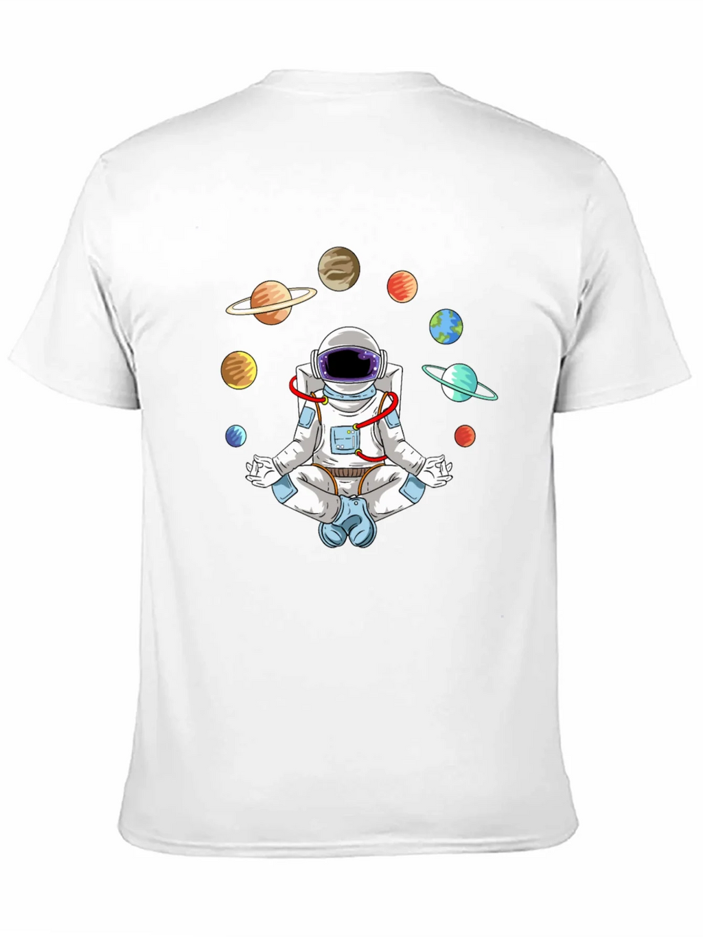 Astronaut Meditating in Space T-Shirt product image 2