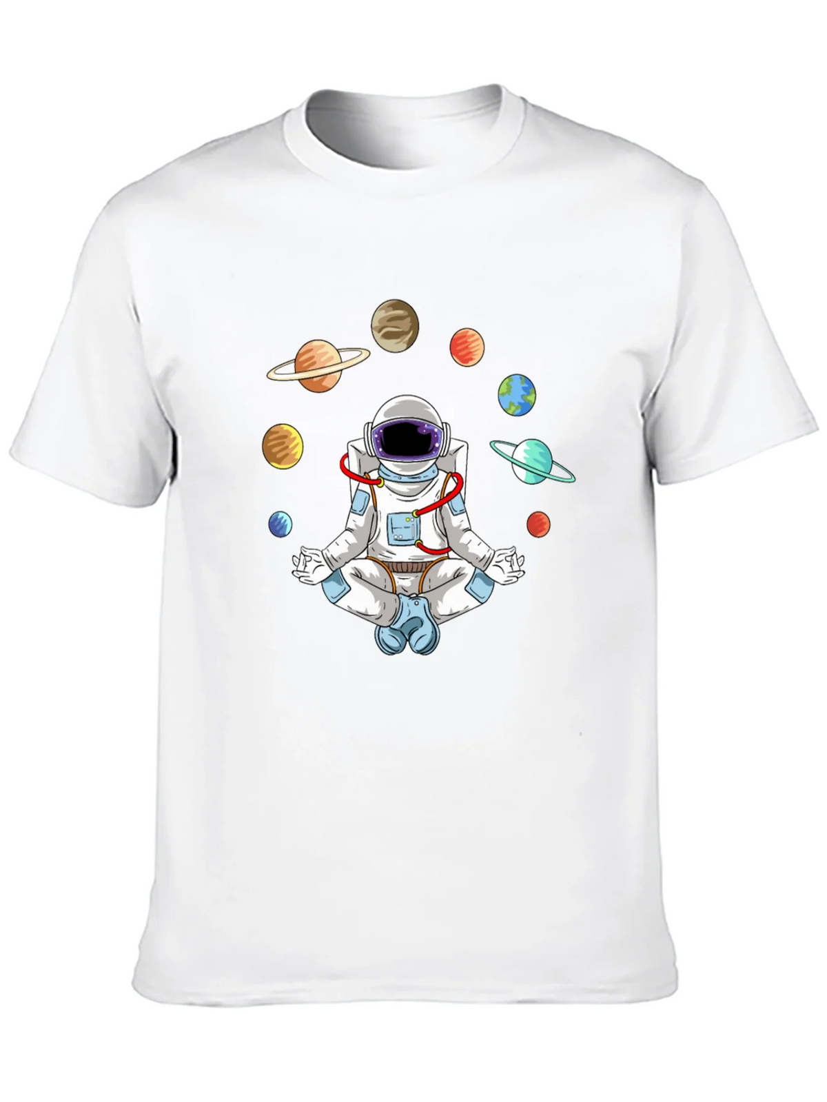 Astronaut Meditating in Space T-Shirt product image 12
