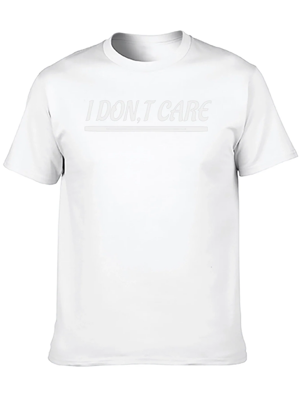 I DONT CARE Slogan T-Shirt | Casual Wear Top product image 12