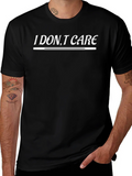 I DONT CARE Slogan T-Shirt | Casual Wear Top product image 1