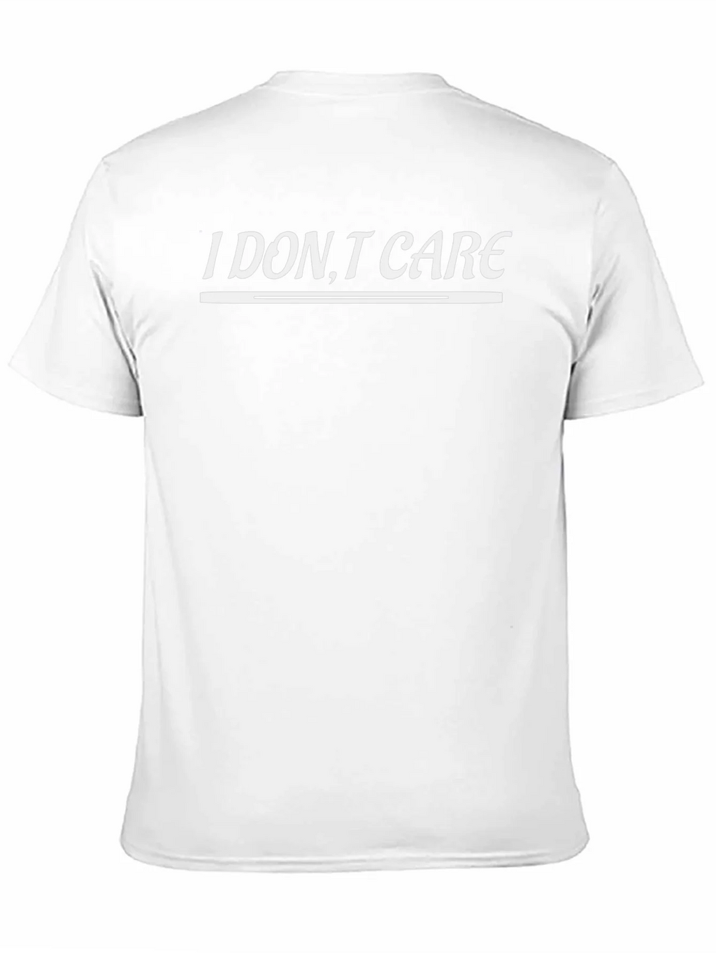 I DONT CARE Slogan T-Shirt | Casual Wear Top product image 2