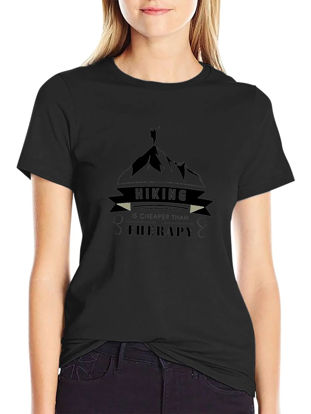 Hiking Therapy Graphic Tee - Outdoor Adventure Shirt product image 5