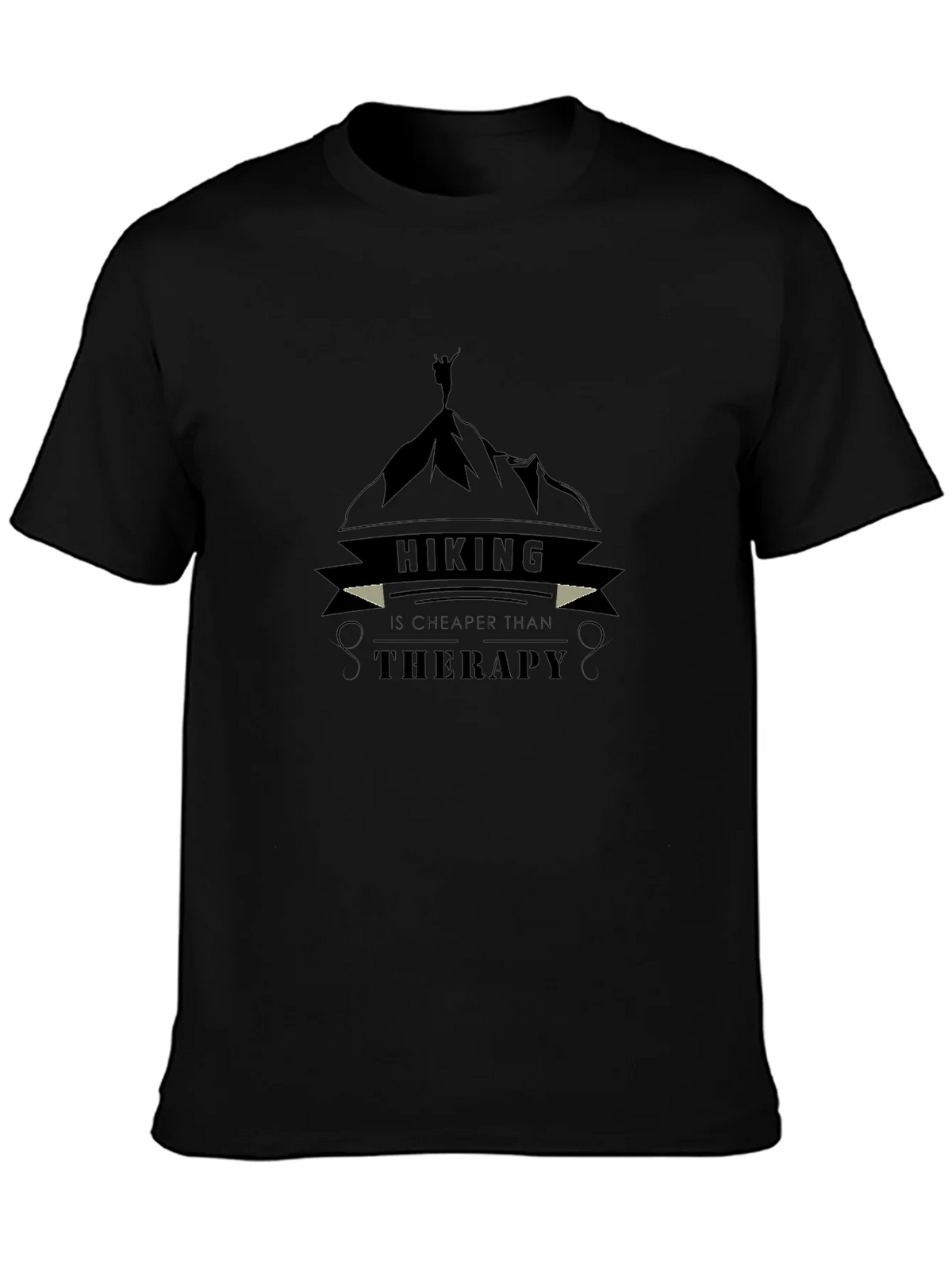 Hiking Therapy Graphic Tee - Outdoor Adventure Shirt product image 6