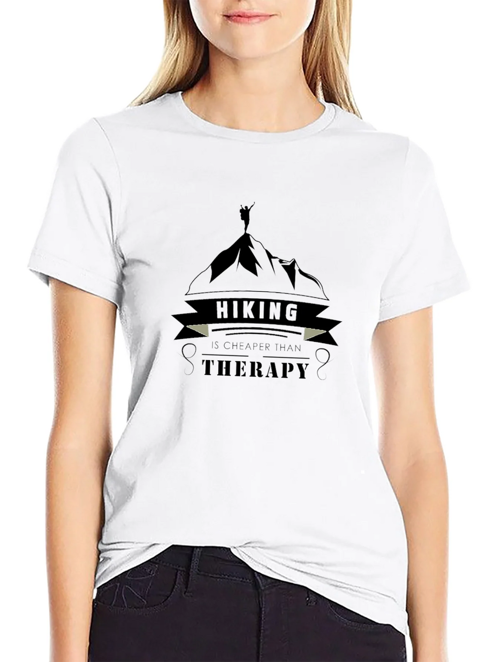 Hiking Therapy Graphic Tee - Outdoor Adventure Shirt product image 11
