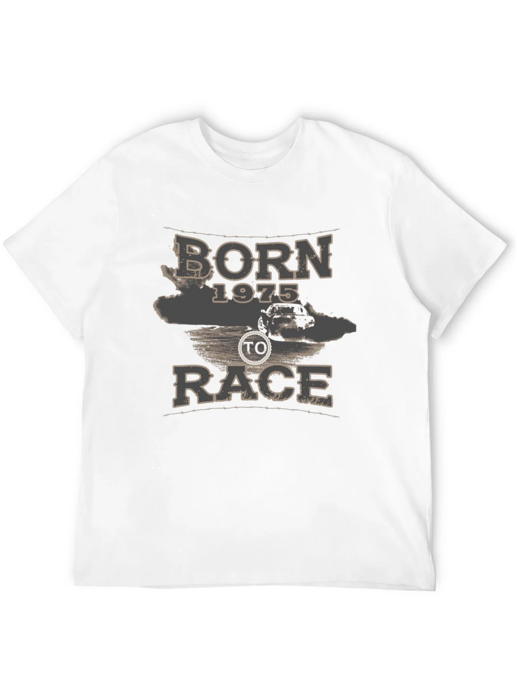 Born 1975 to Race T-Shirt product image 3