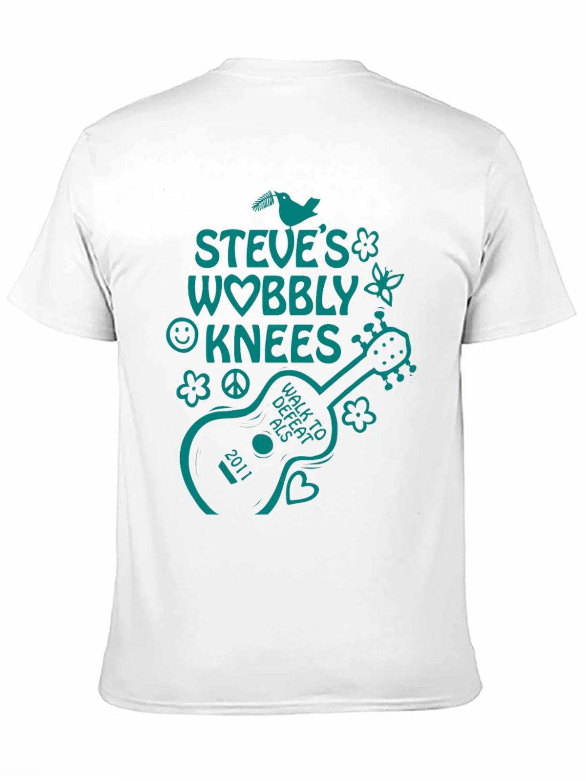 Steves Wobbly Knees Walk to Defeat ALS T-Shirt product image 2