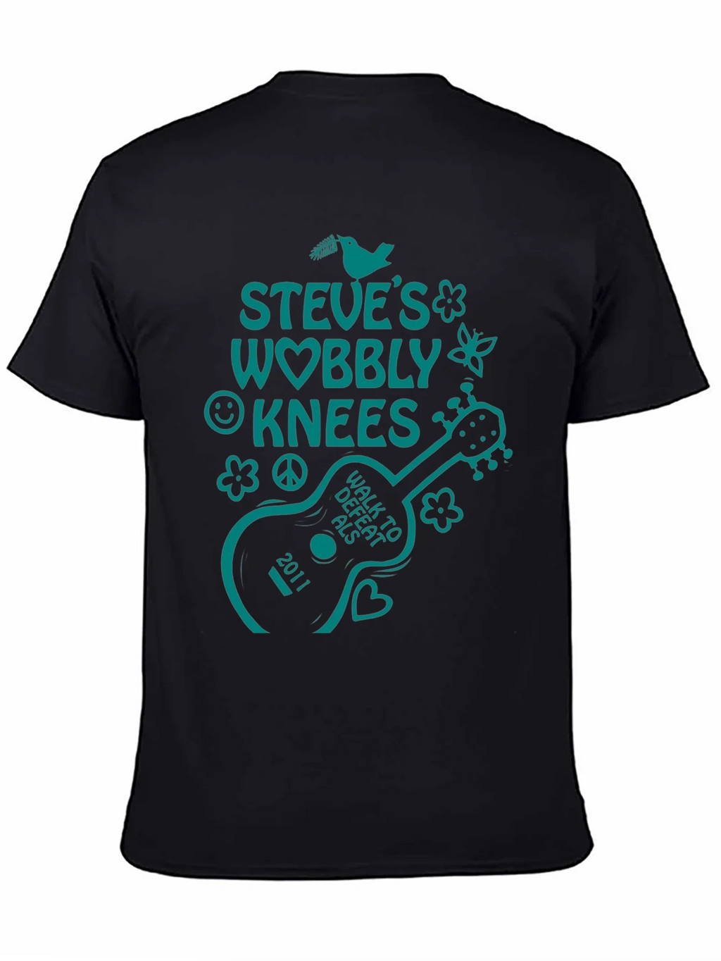 Steves Wobbly Knees Walk to Defeat ALS T-Shirt product image 7