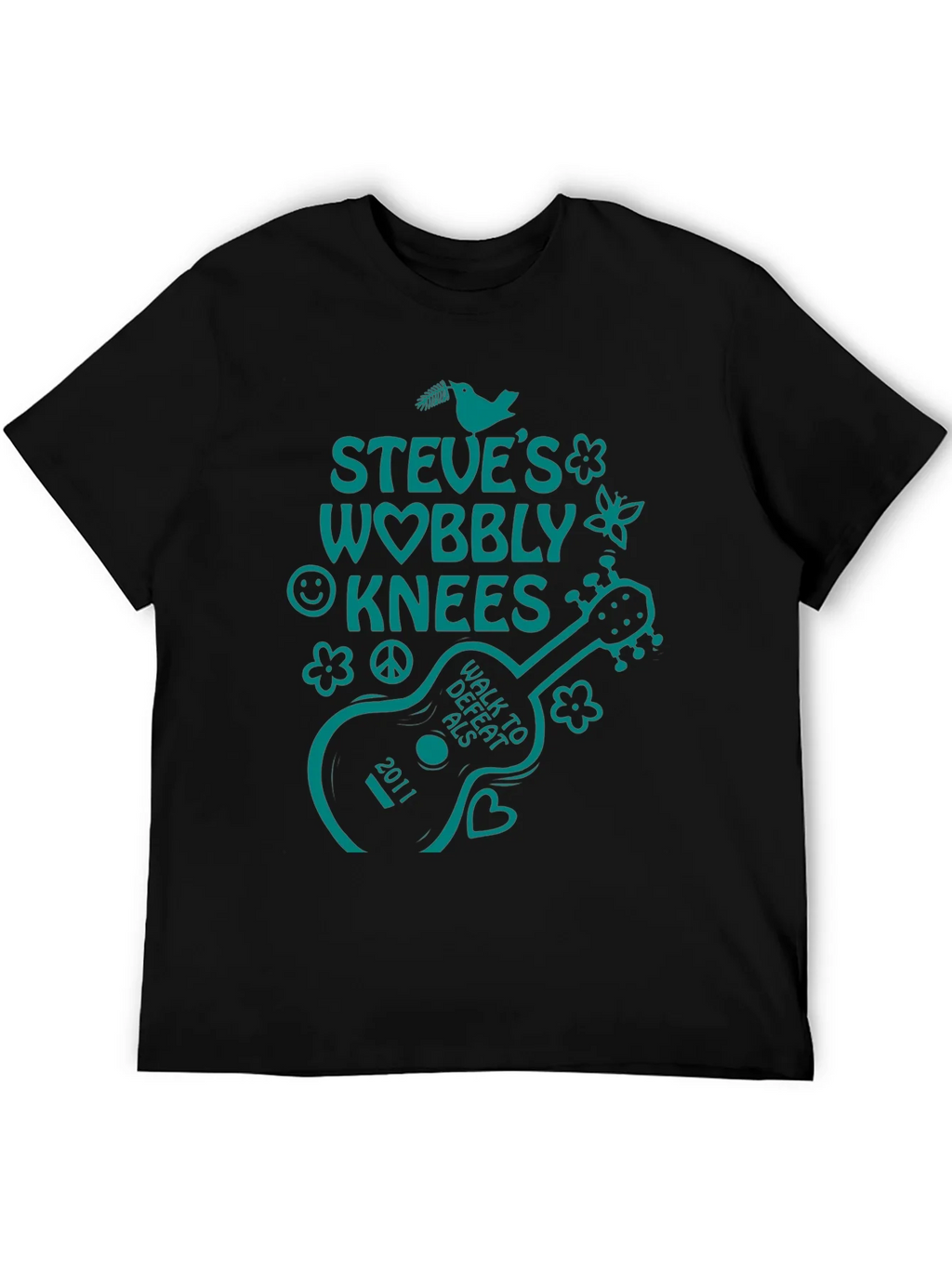 Steves Wobbly Knees Walk to Defeat ALS T-Shirt product image 8