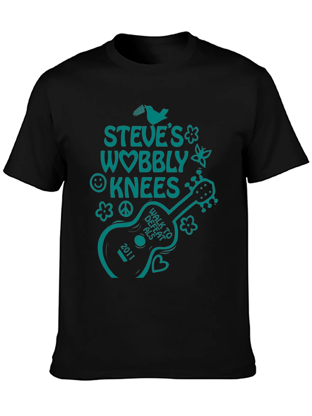 Steves Wobbly Knees Walk to Defeat ALS T-Shirt product image 6