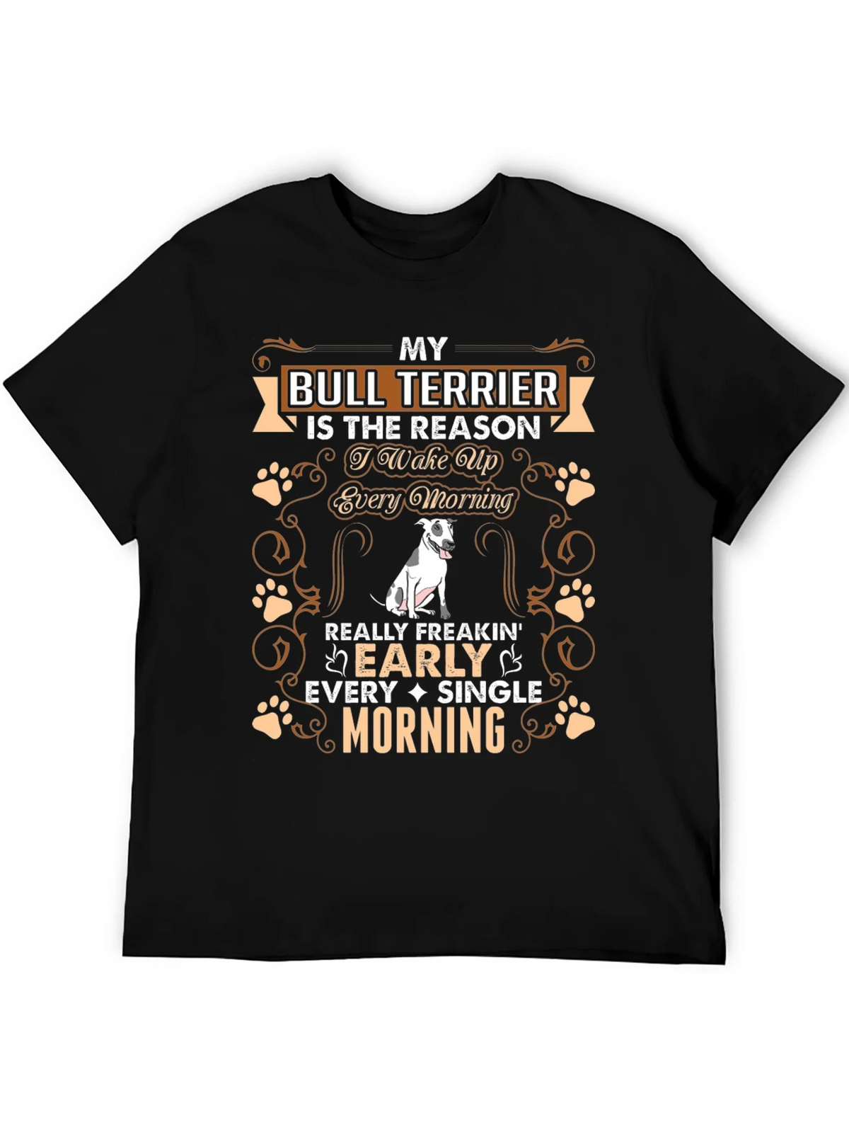 Bull Terrier Lover T-Shirt - Early Morning product image 8