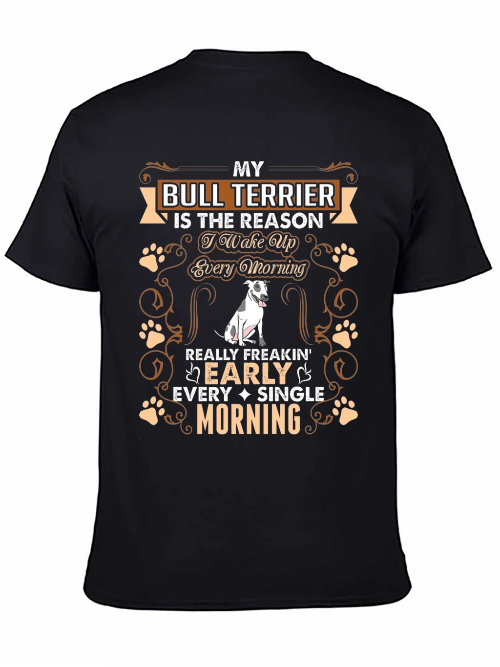 Bull Terrier Lover T-Shirt - Early Morning product image 7