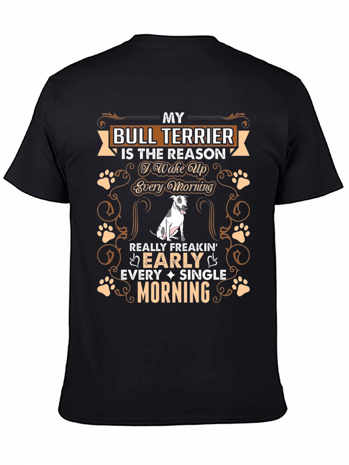 Bull Terrier Lover T-Shirt - Early Morning product image 7