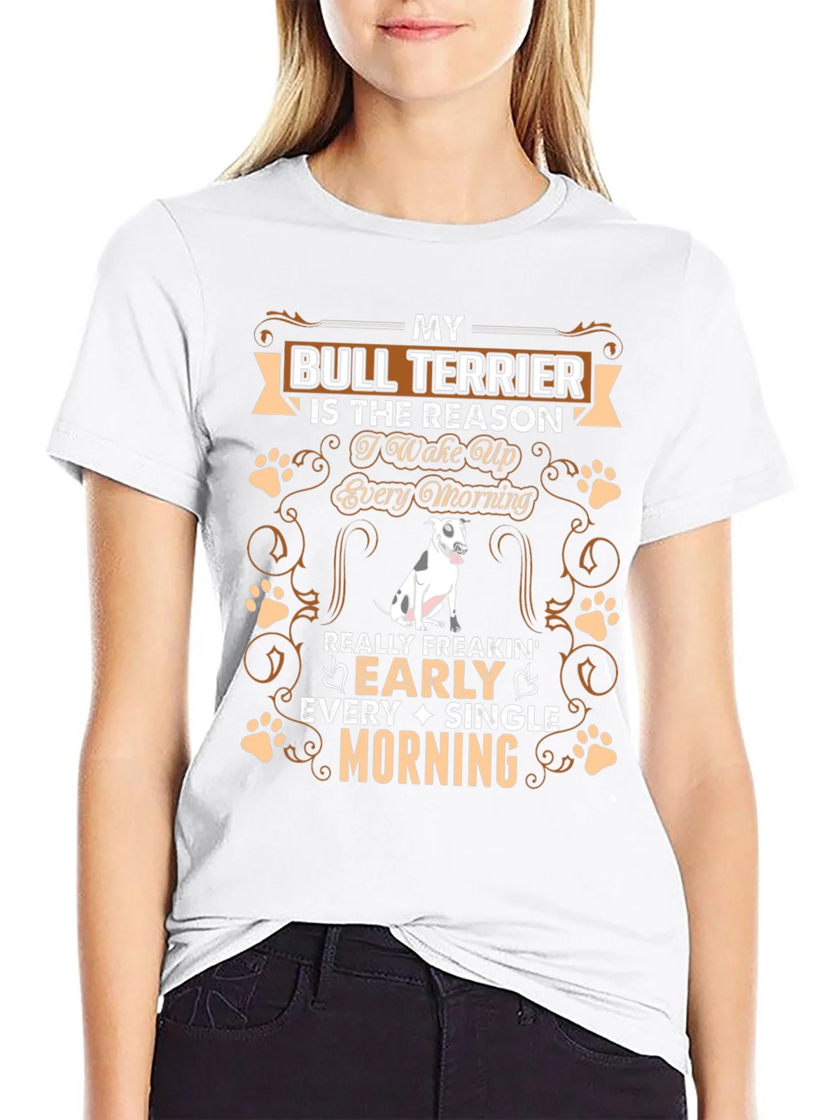 Bull Terrier Lover T-Shirt - Early Morning product image 11