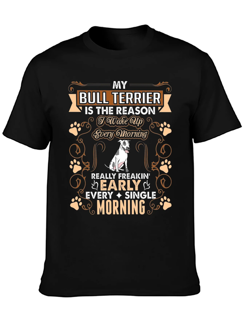 Bull Terrier Lover T-Shirt - Early Morning product image 6