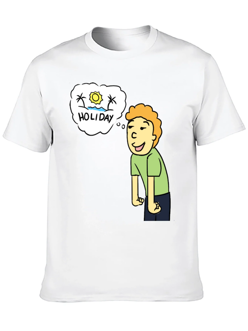Holiday Dreaming T-Shirt - Cartoon Graphic Tee product image 12
