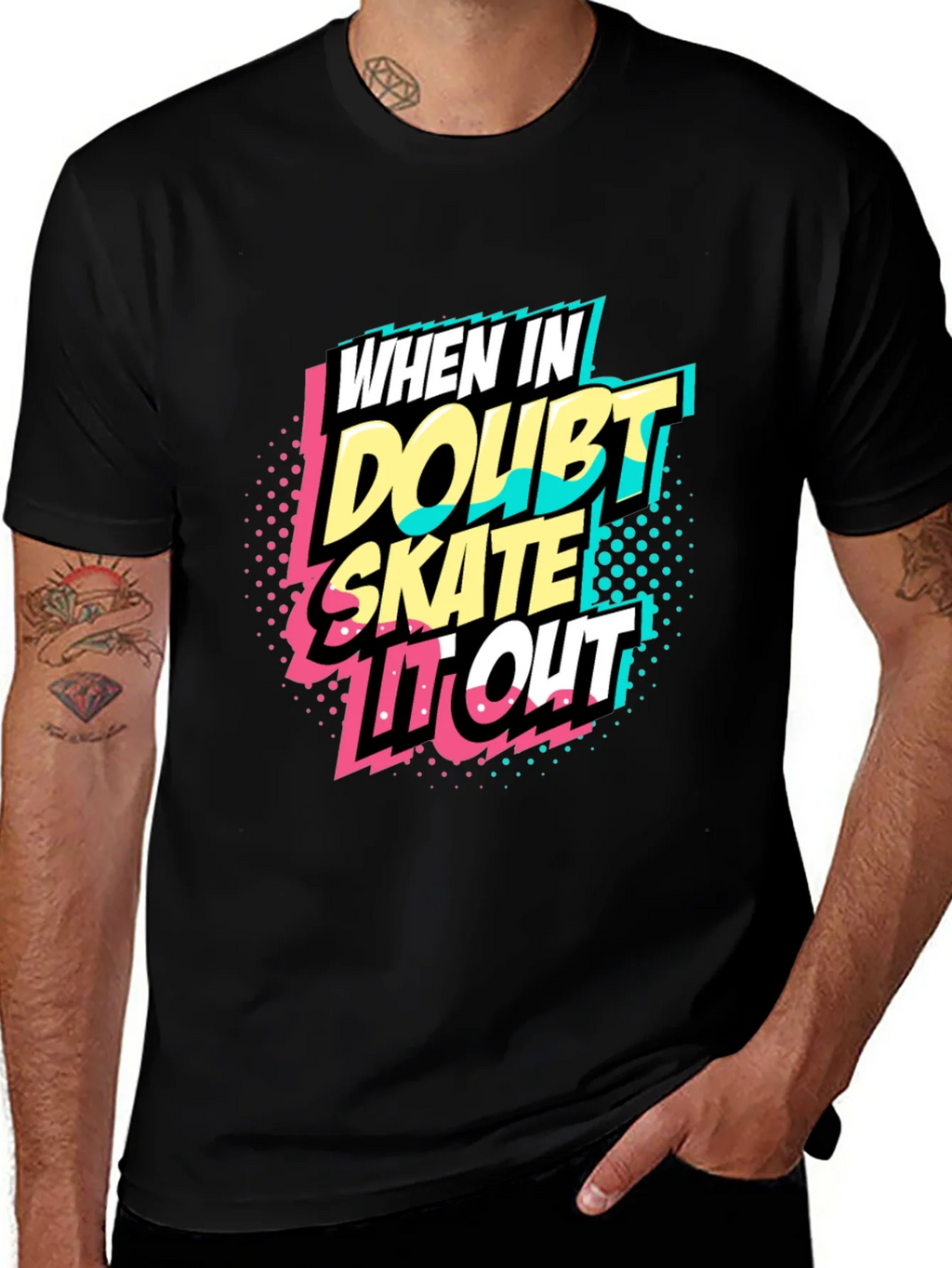 Skate it Out Mens Graphic Tee product image 1