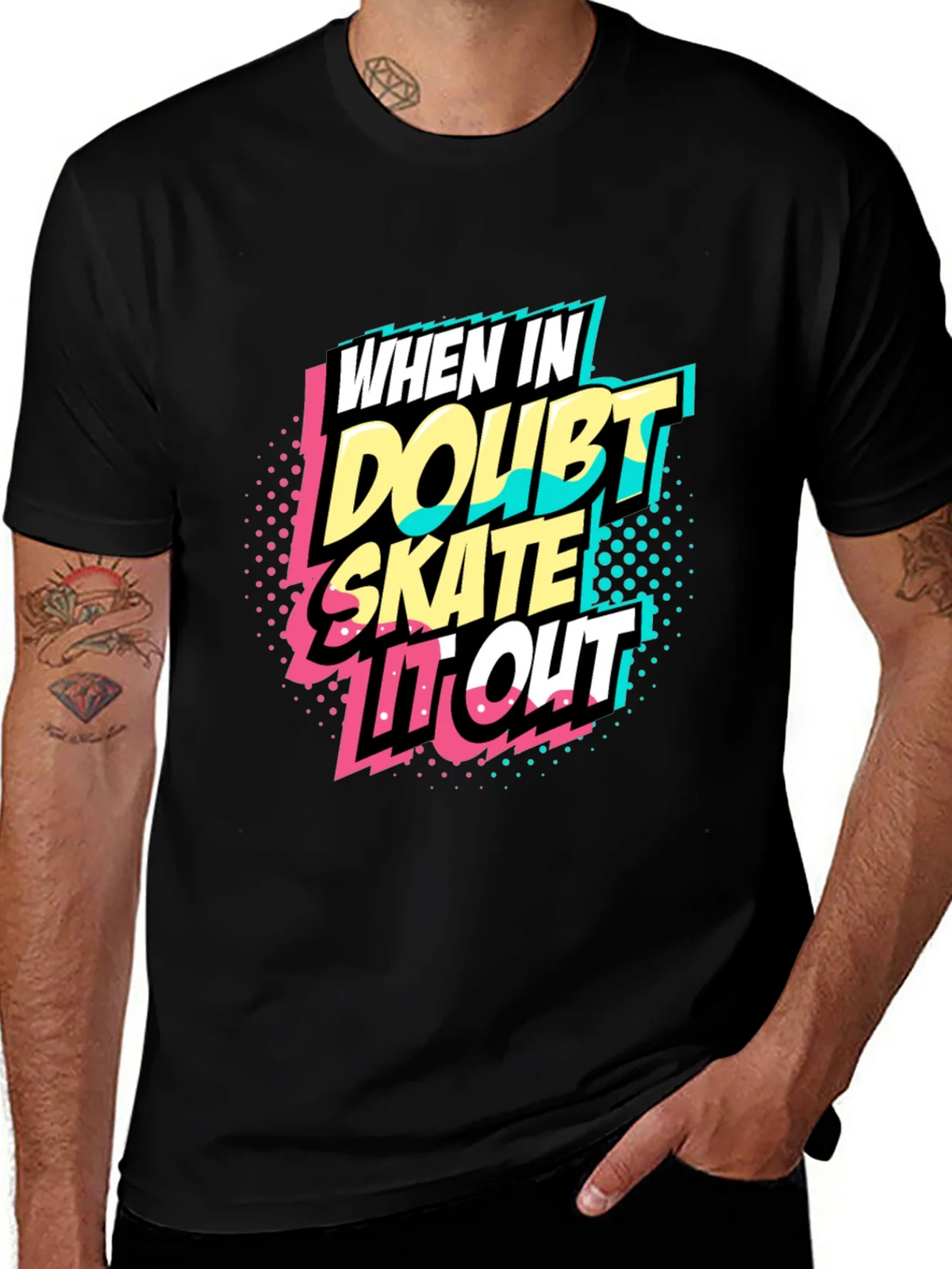 Skate it Out Mens Graphic Tee product image 1