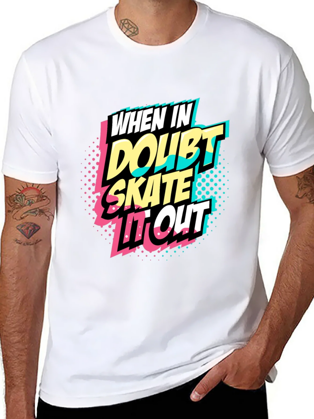 Skate it Out Mens Graphic Tee product image 10