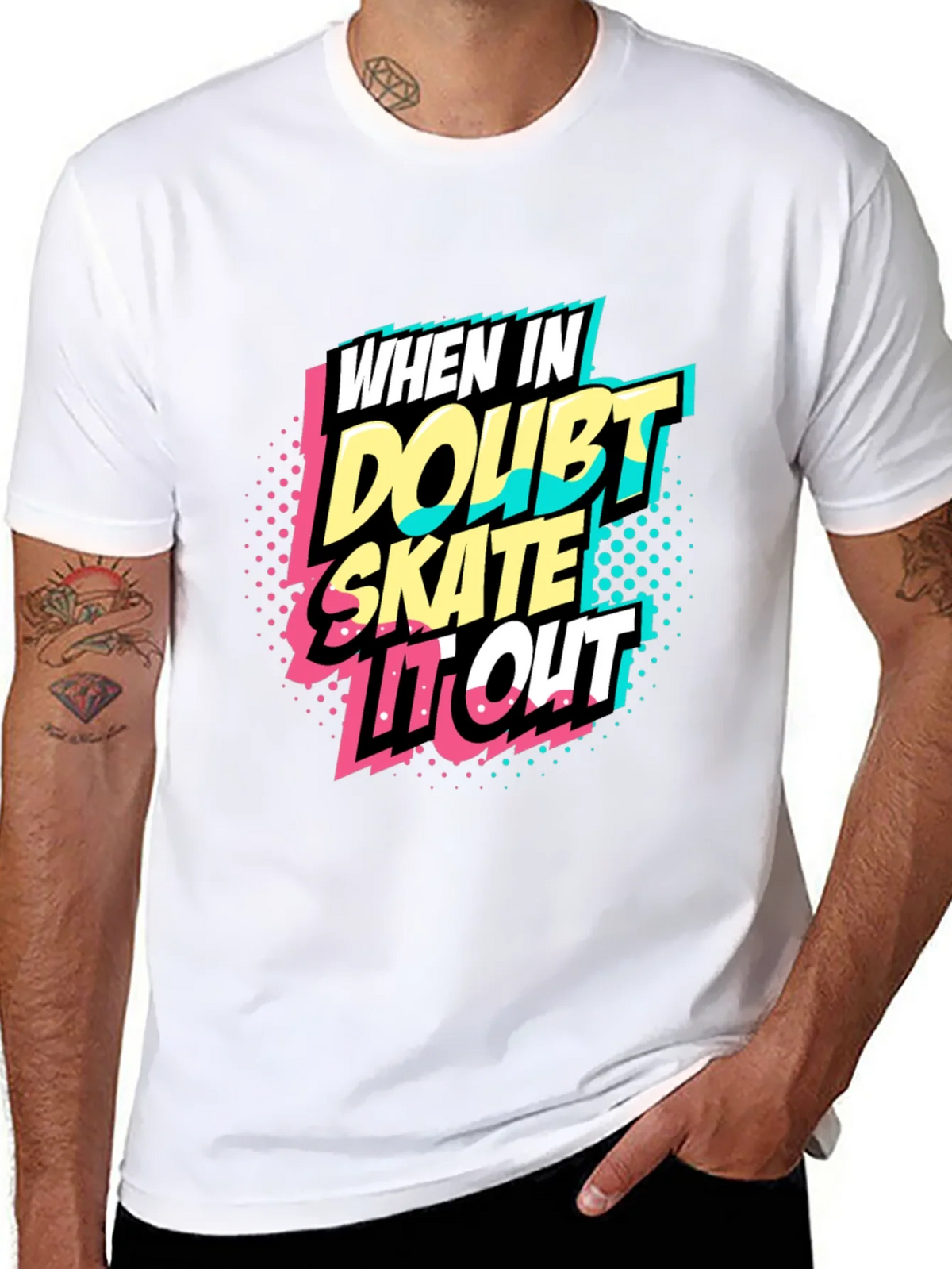 Skate it Out Mens Graphic Tee product image 10