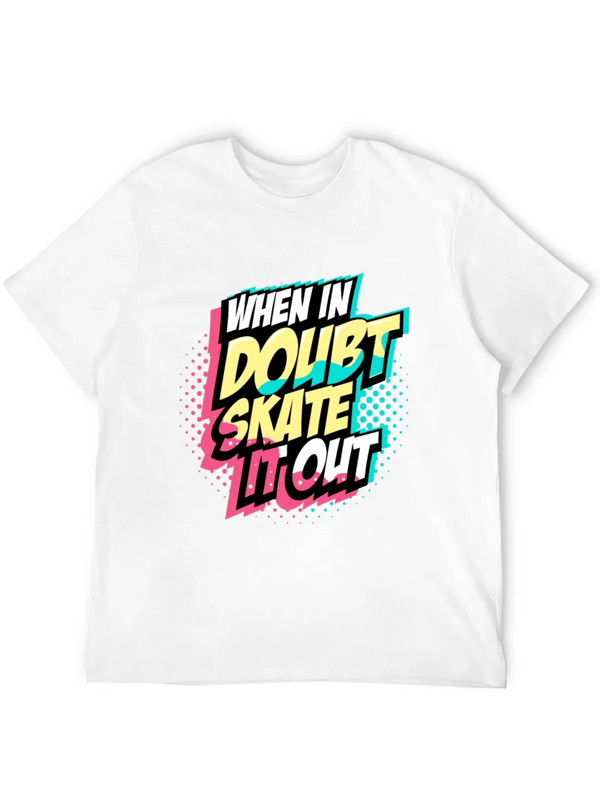 Skate it Out Mens Graphic Tee product image 3