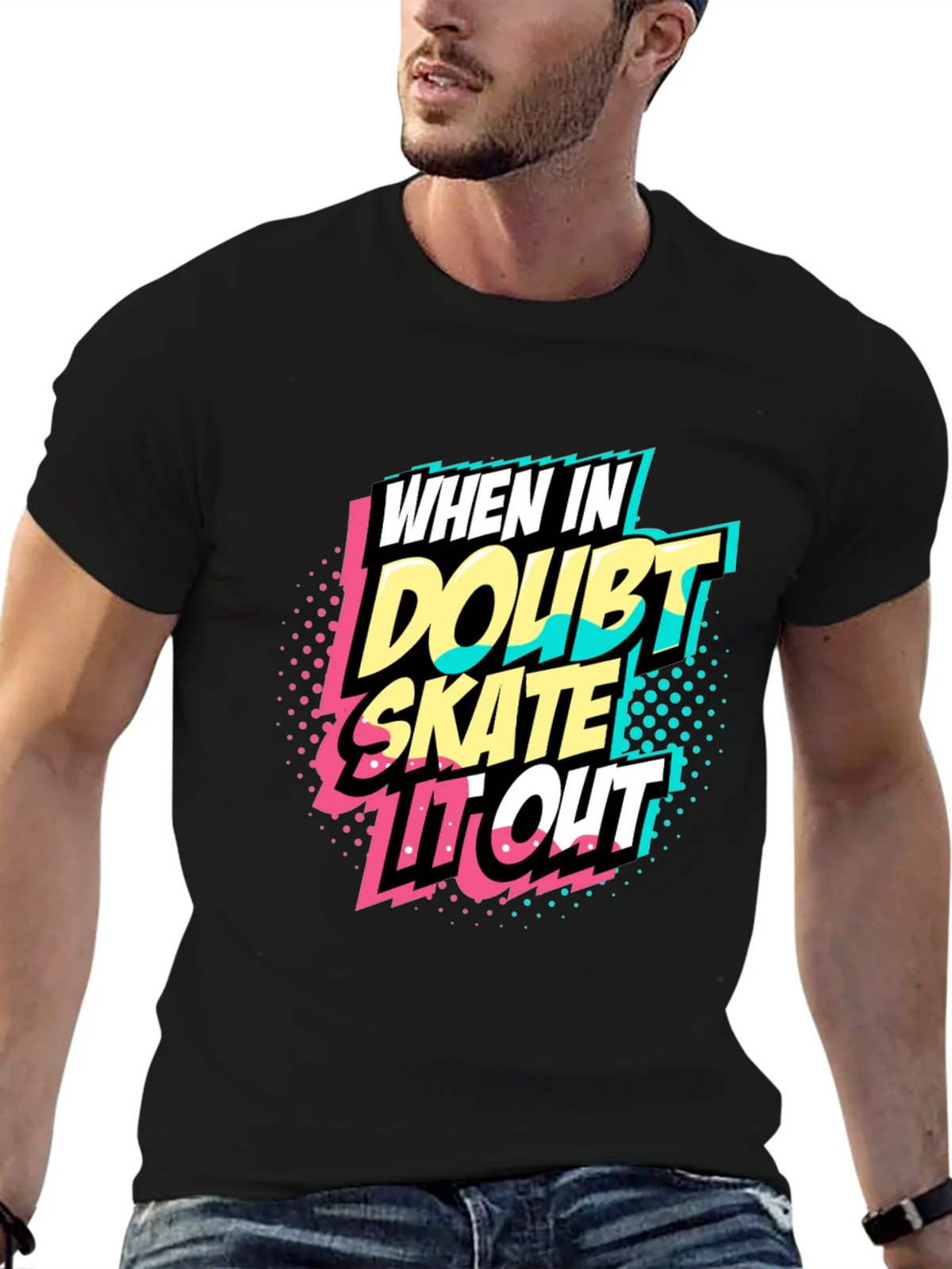 Skate it Out Mens Graphic Tee product image 9