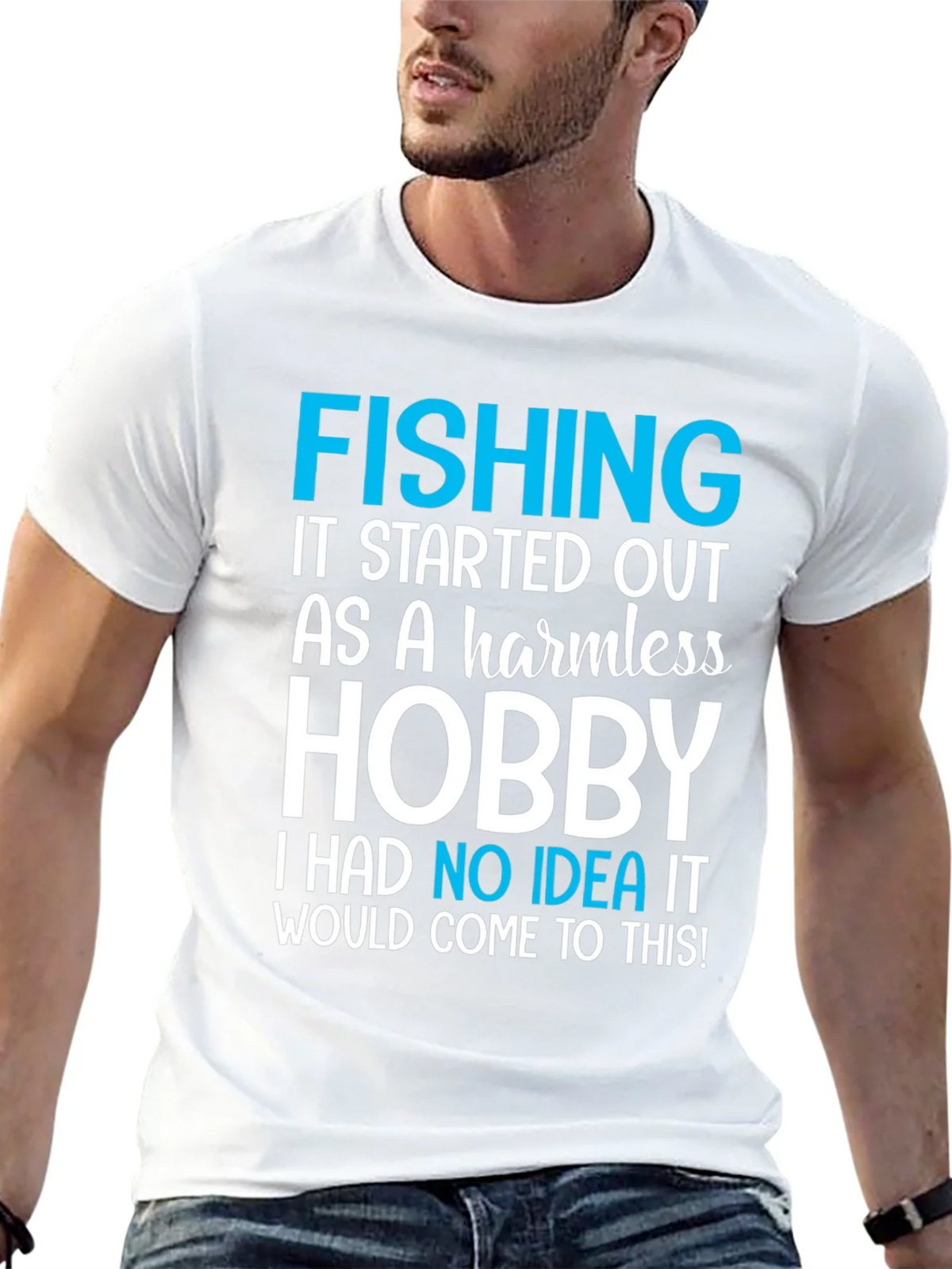 Fishing Hobby Tee - Funny Graphic T-Shirt product image 4