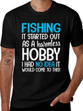 Fishing Hobby Tee - Funny Graphic T-Shirt product image 1
