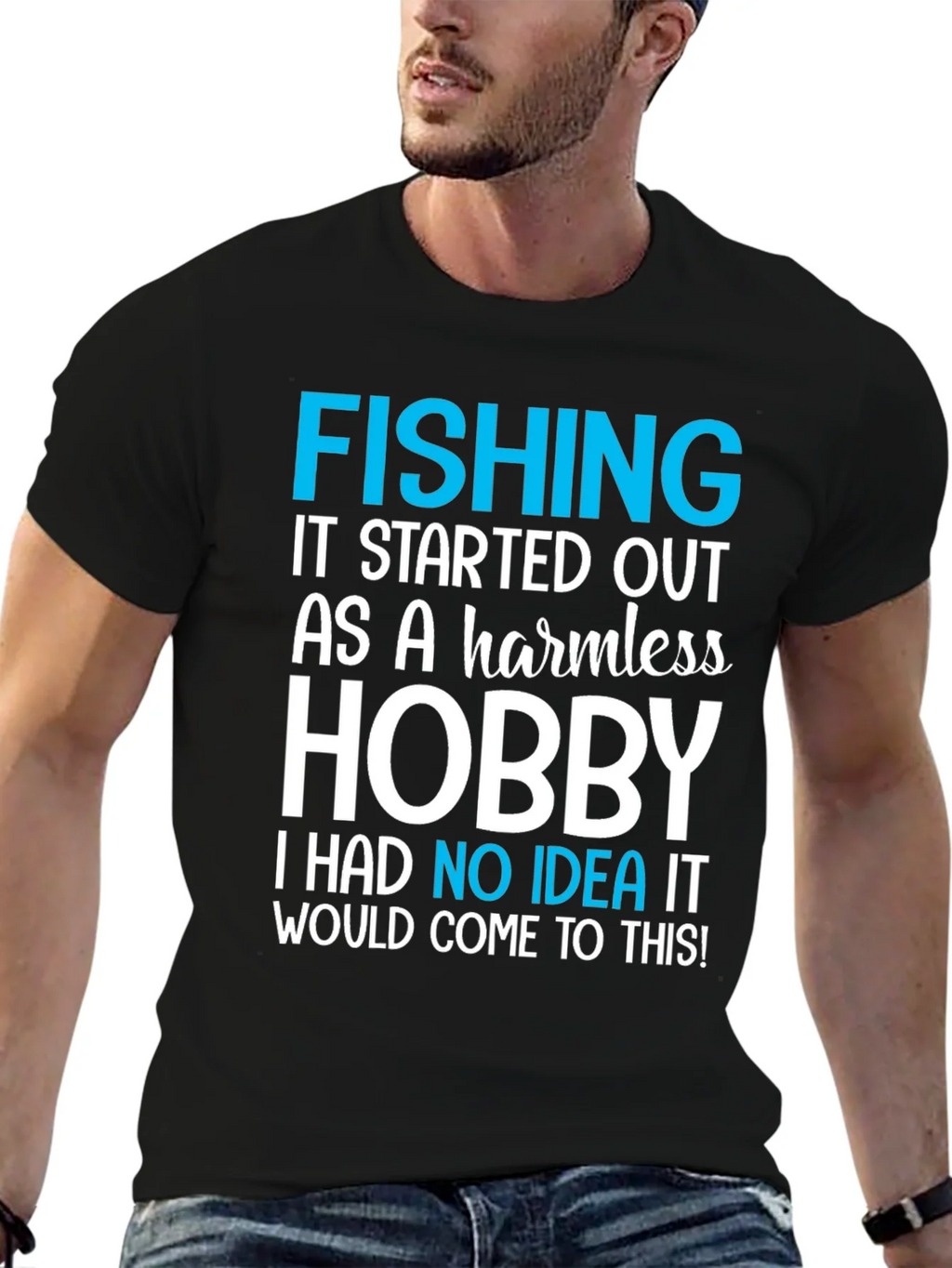 Fishing Hobby Tee - Funny Graphic T-Shirt product image 9