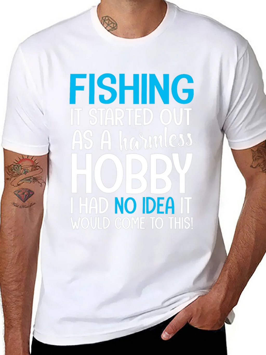 Fishing Hobby Tee - Funny Graphic T-Shirt product image 10
