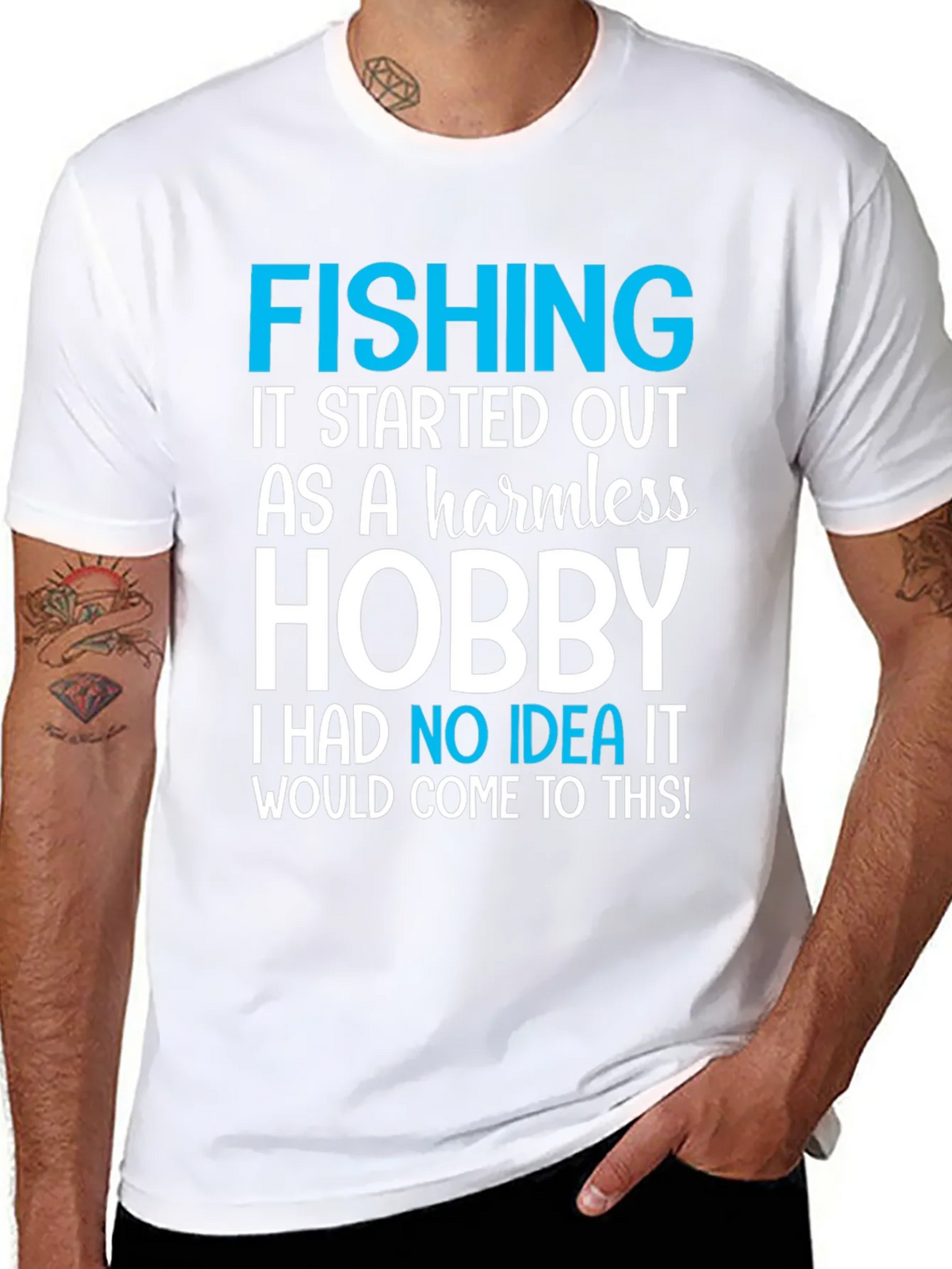 Fishing Hobby Tee - Funny Graphic T-Shirt product image 10
