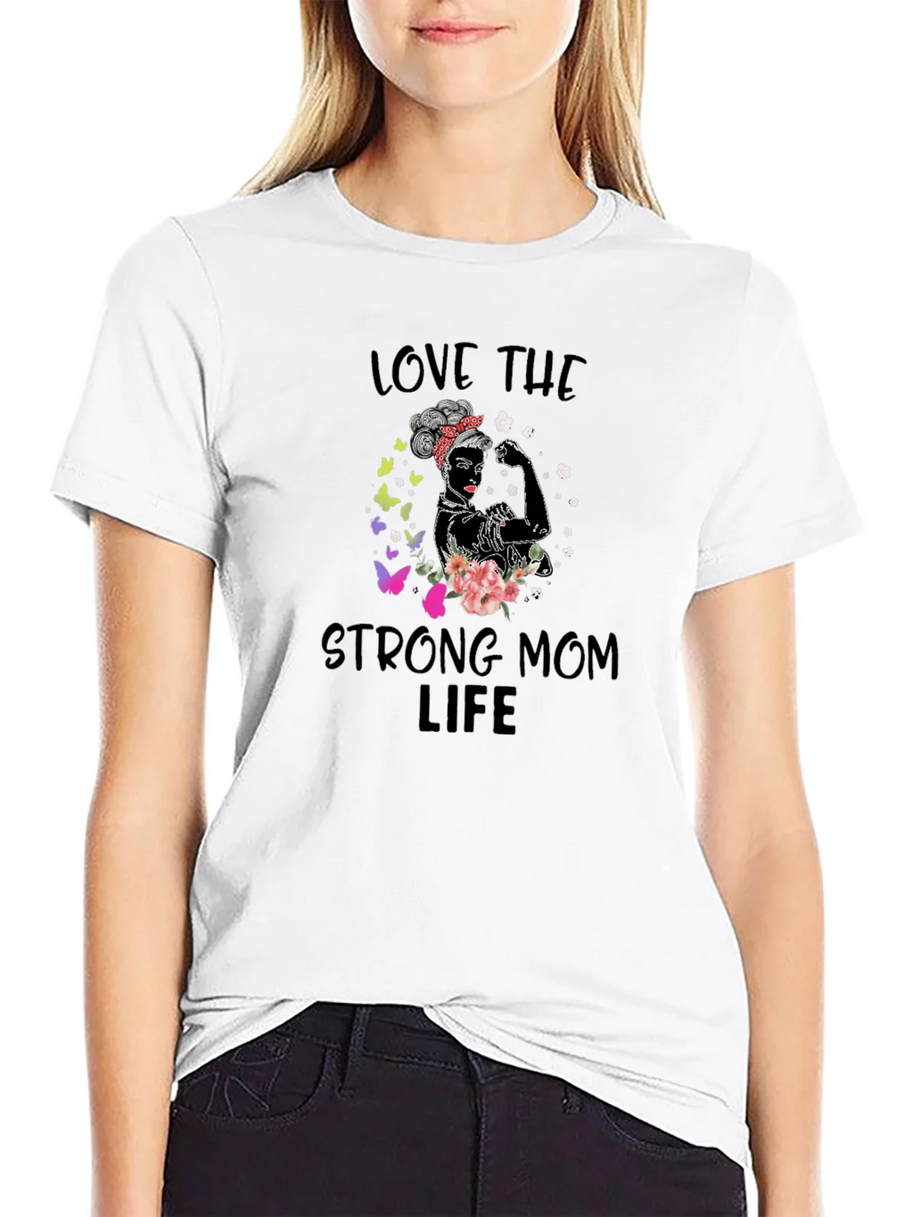 Love The Strong Mom Life T-Shirt product image 11