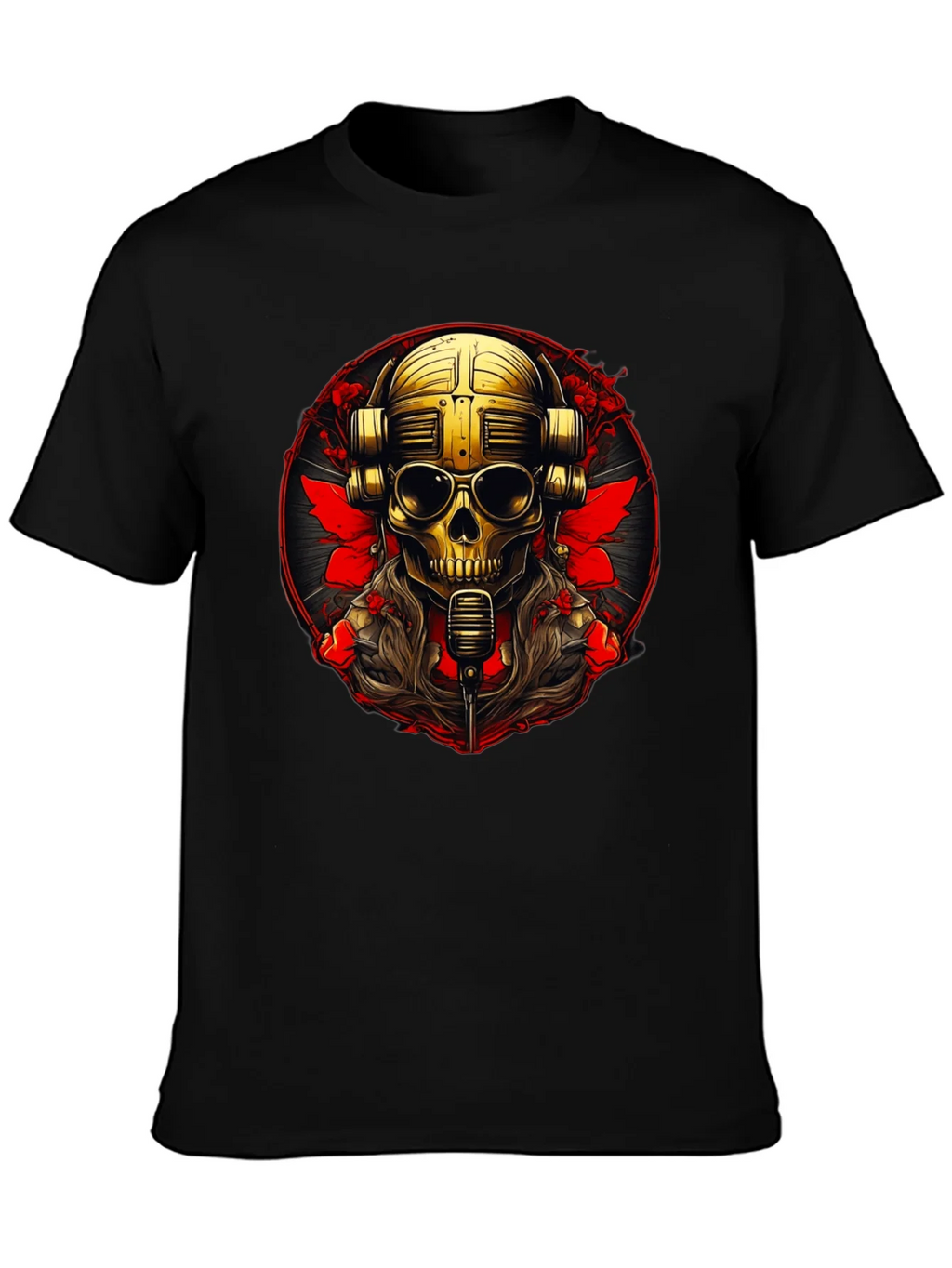 Skull DJ Graphic Tee - Rock Your Style! product image 6