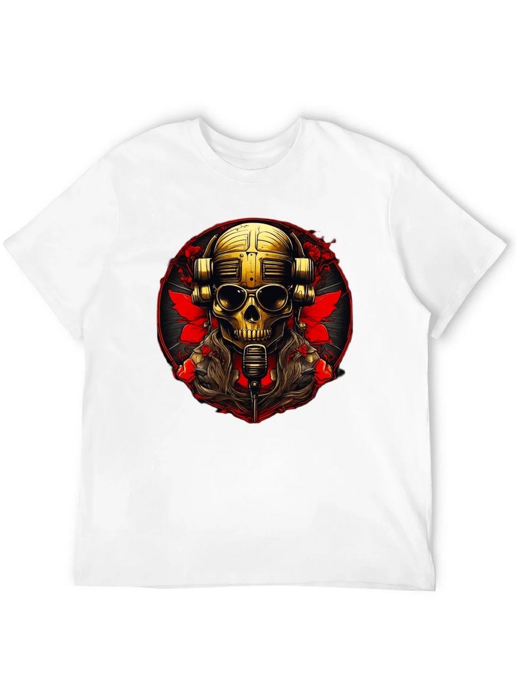 Skull DJ Graphic Tee - Rock Your Style! product image 3