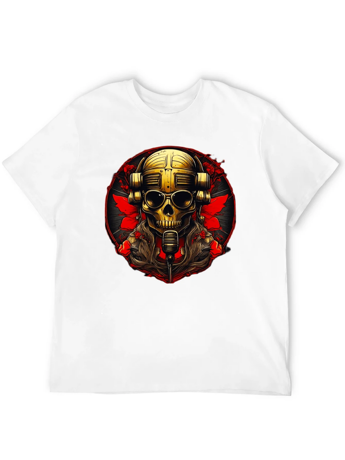 Skull DJ Graphic Tee - Rock Your Style! product image 3