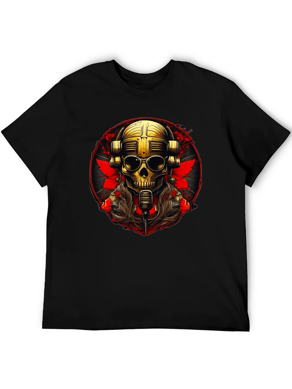 Skull DJ Graphic Tee - Rock Your Style! product image 8