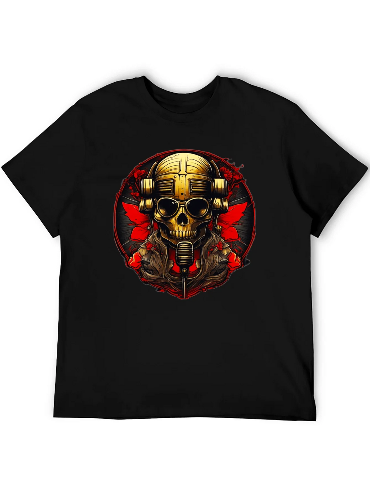 Skull DJ Graphic Tee - Rock Your Style! product image 8