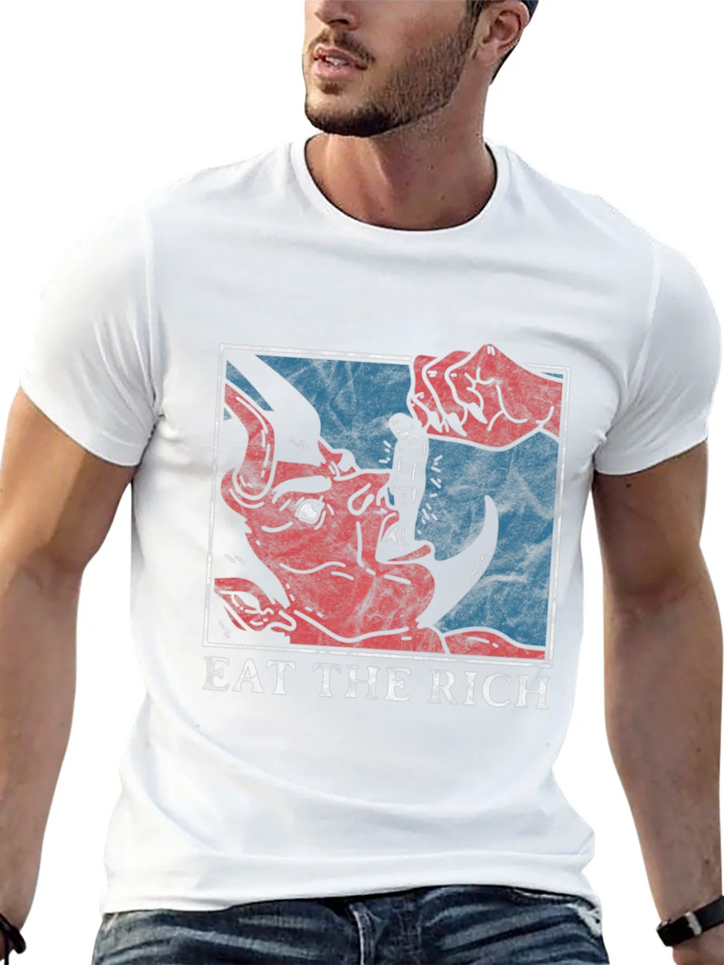 Eat the Rich Graphic T-Shirt product image 4