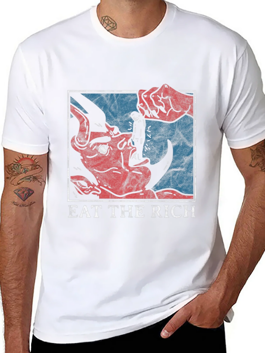 Eat the Rich Graphic T-Shirt product image 10